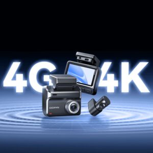 AutoCam Kamera samochodowa 4K NightVision z AI (PAKIET 360°)